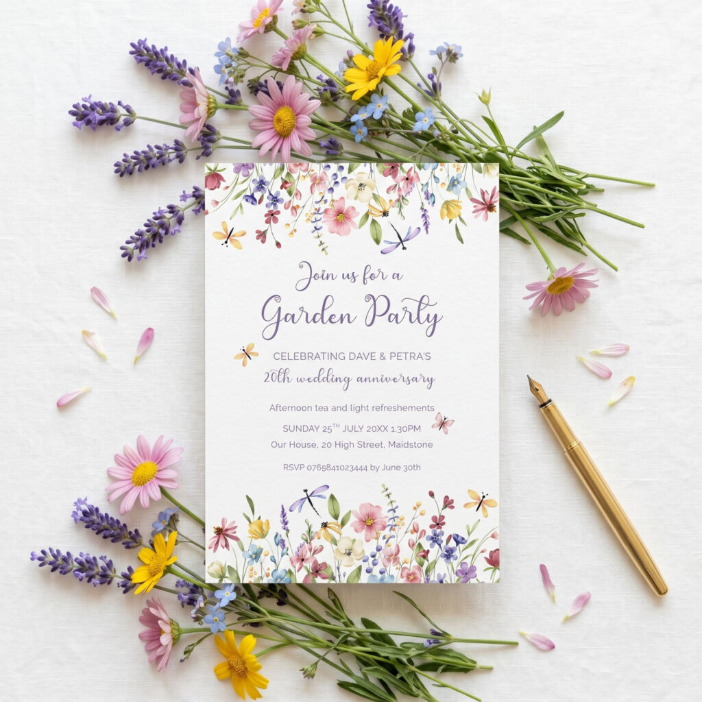wildflower-annivesary-party-invitation